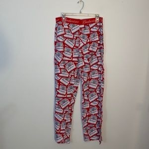 Budweiser lounge pants with pockets